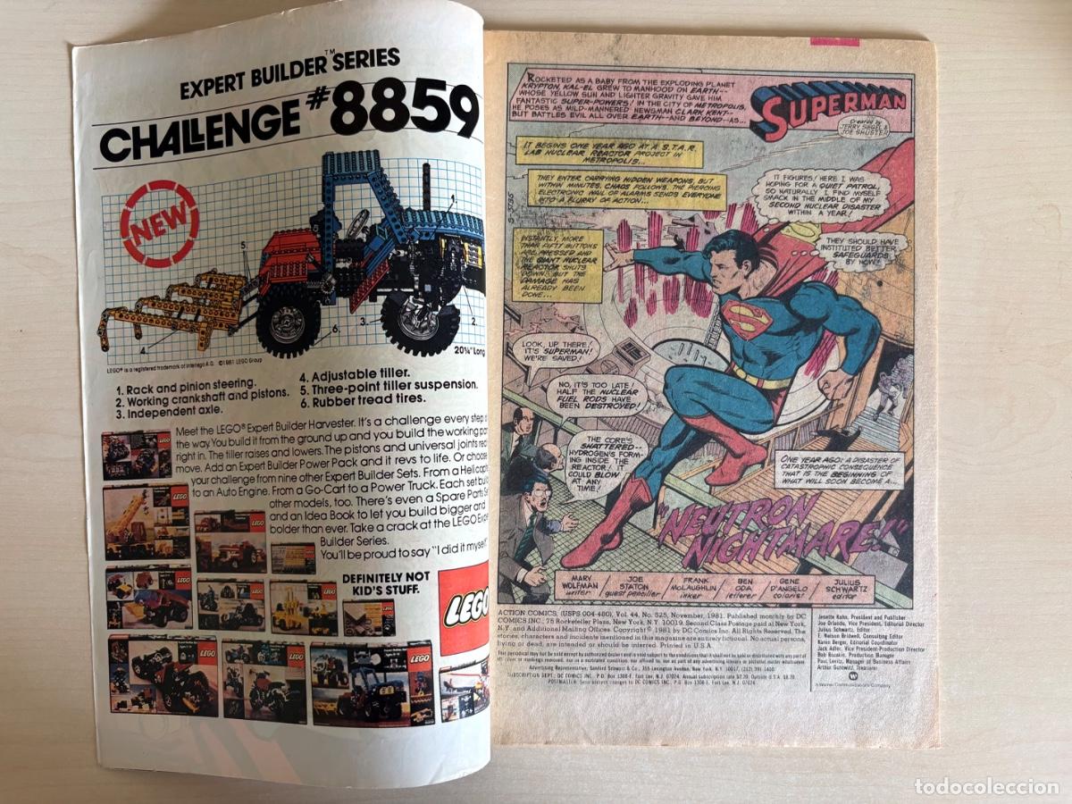 C&oacute;mics: Action Comics #525 (DC Comics USA, 1981) - Foto 2