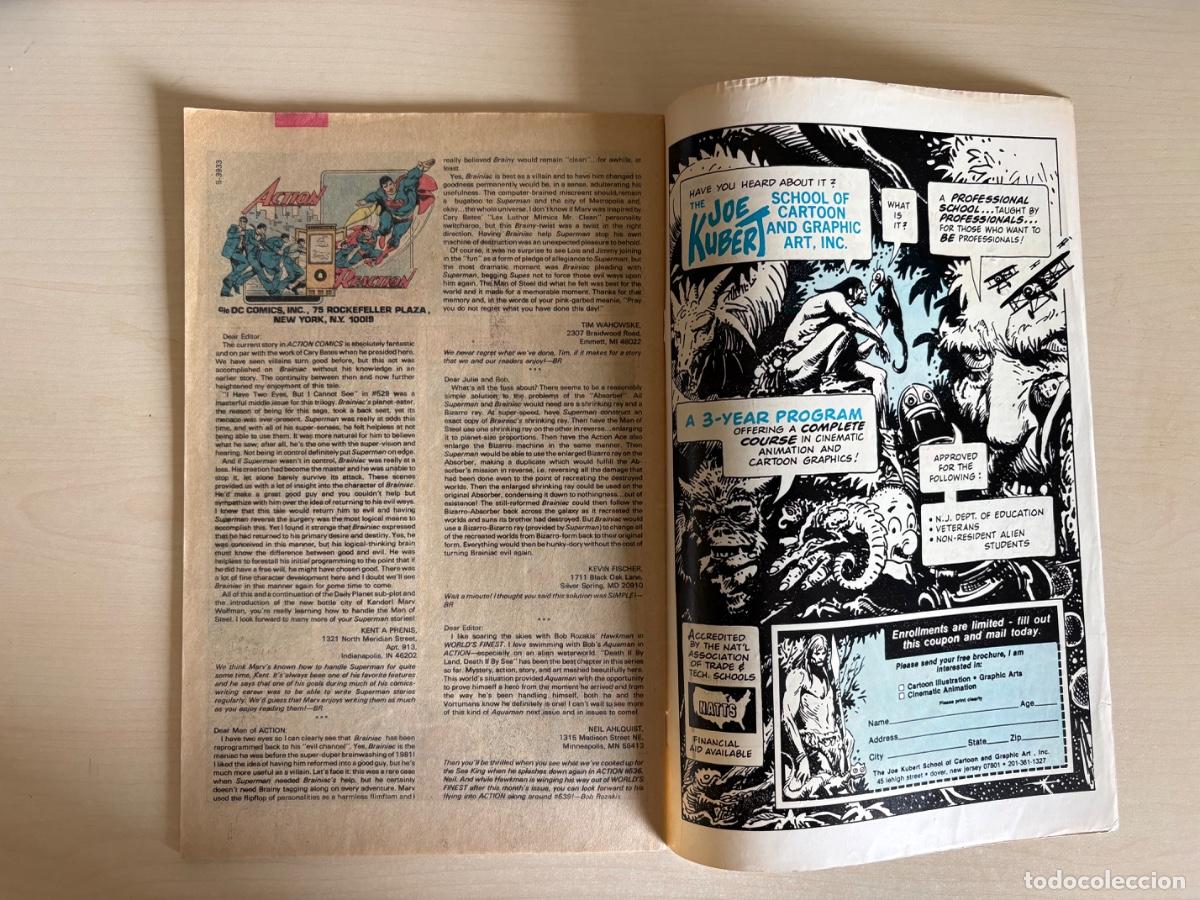 C&oacute;mics: Action Comics #534 (DC Comics USA, 1982) - Foto 4