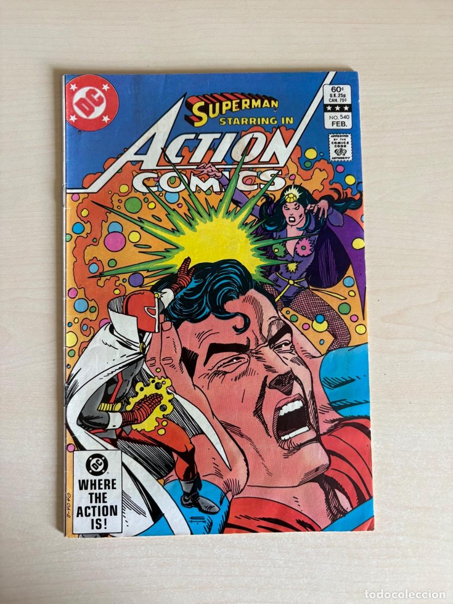 C&oacute;mics: Action Comics #540 &mdash; Superman &mdash; &ldquo;World Enough and Time&rdquo; (DC Comics USA, 1983)