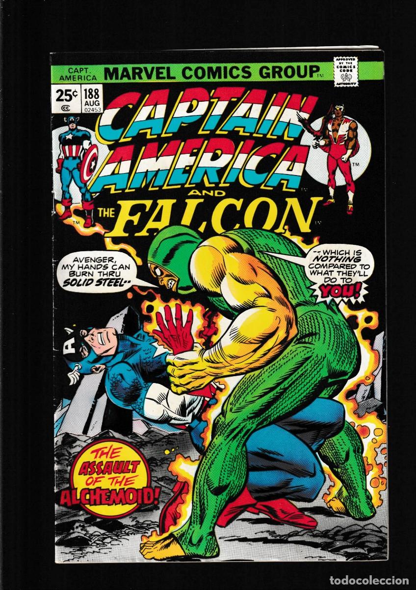 C&oacute;mics: CAPTAIN AMERICA 188 - MARVEL 1975 VFN / JOHN WARNER & SAL BUSCEMA
