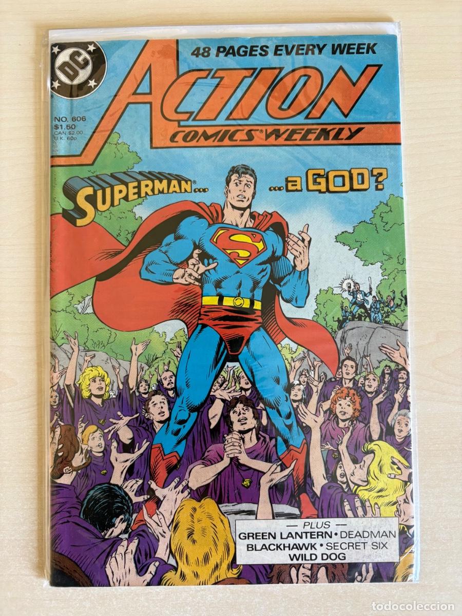 C&oacute;mics: Action Comics Weekly #606 (DC Comics USA, 1988)