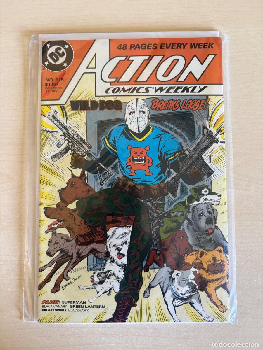 C&oacute;mics: Action Comics Weekly #615 &mdash; Wild Dog (DC Comics USA, 1988)