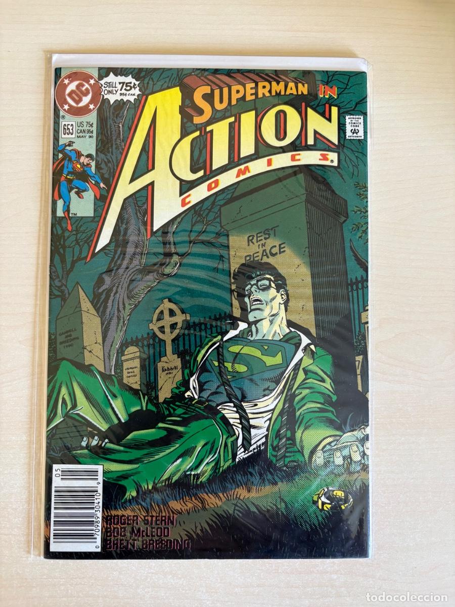 C&oacute;mics: Action Comics #653 (DC Comics USA, 1990)
