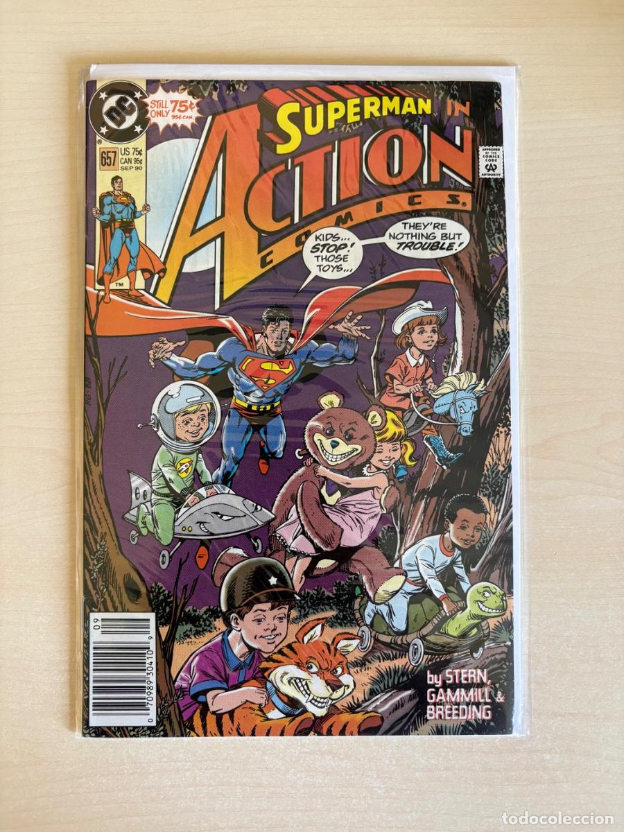 C&oacute;mics: Action Comics #657 (DC Comics USA, 1990)