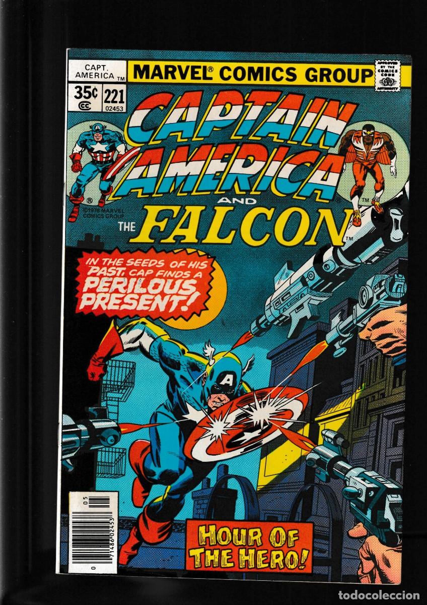 Comics: CAPTAIN AMERICA 221 - MARVEL 1978 VFN / STEVE GERBER & SAL BUSCEMA