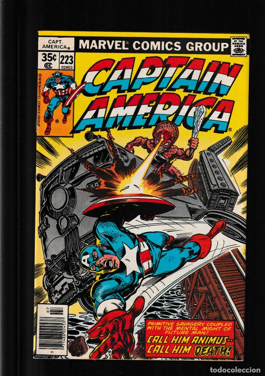 Comics: CAPTAIN AMERICA 222 - MARVEL 1978 FN/VFN / STEVE GERBER & SAL BUSCEMA