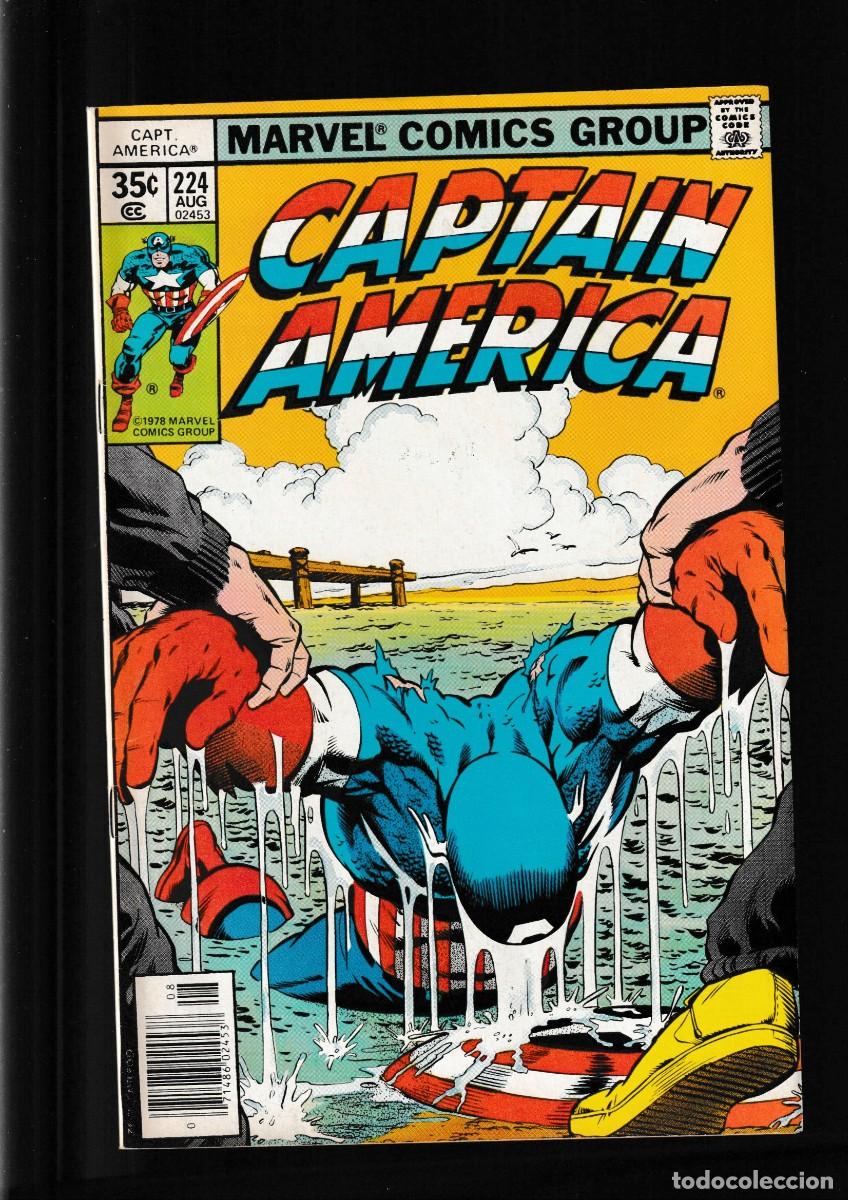 Comics: CAPTAIN AMERICA 224 - MARVEL 1978 VFN / PETER GILLIS & MIKE ZECK