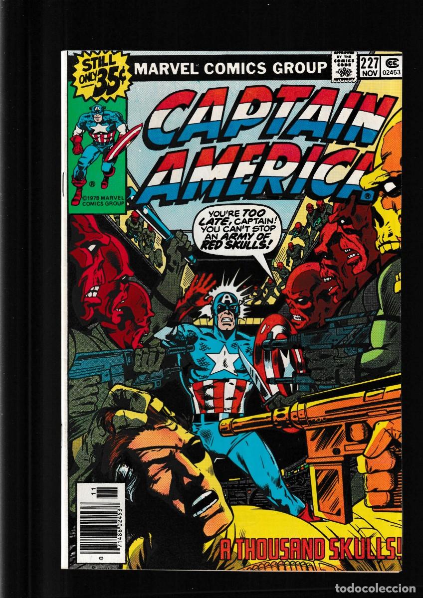 Comics : CAPTAIN AMERICA 227 - MARVEL 1978 VFN / ROGER MCKENZIE & SAL BUSCEMA