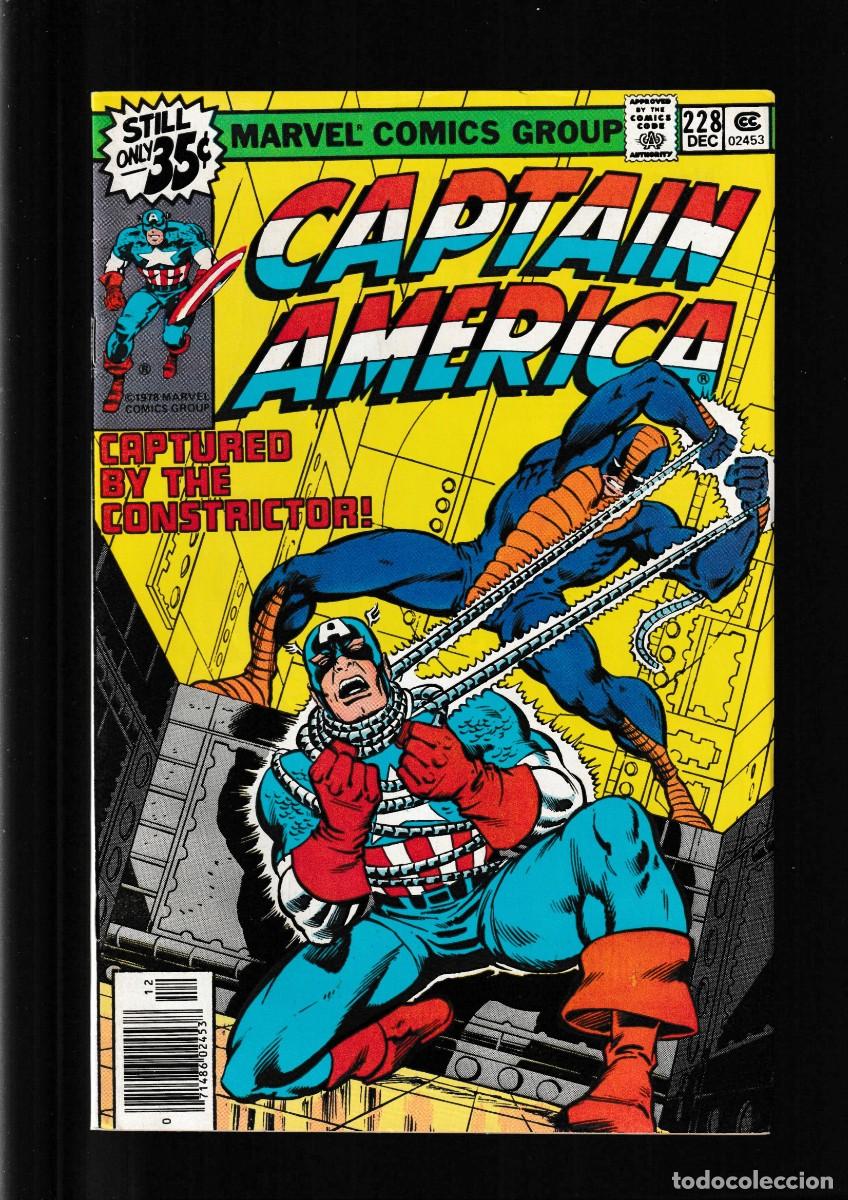 Fumetti: CAPTAIN AMERICA 228 - MARVEL 1978 VFN / ROGER MCKENZIE & SAL BUSCEMA