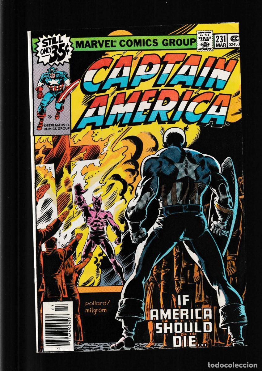 C&oacute;mics: CAPTAIN AMERICA 231 - MARVEL 1979 VFN / ROGER MCKENZIE & SAL BUSCEMA