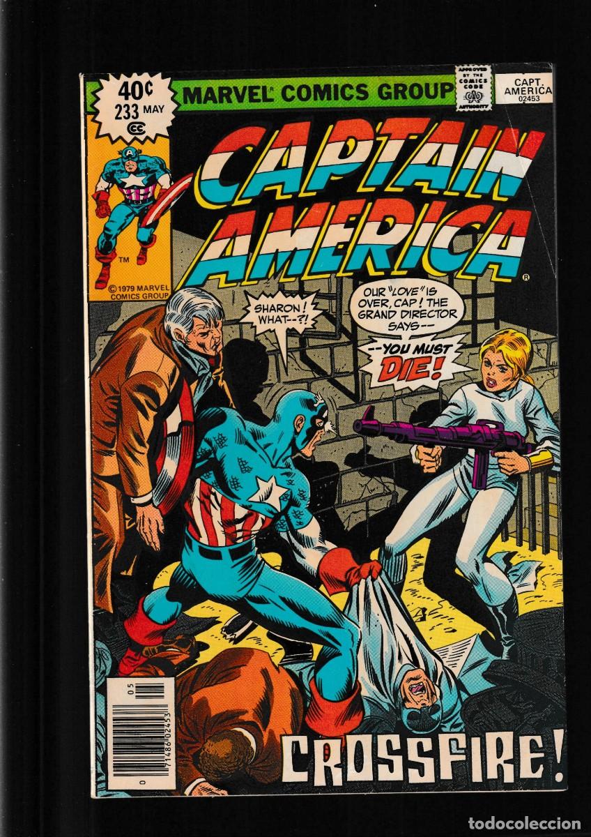 Comics: CAPTAIN AMERICA 233 - MARVEL 1979 FN / ROGER MCKENZIE & SAL BUSCEMA