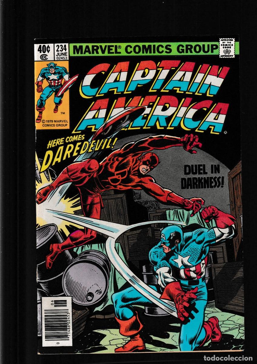 Comics: CAPTAIN AMERICA 234 - MARVEL 1979 FN/VFN / ROGER MCKENZIE & SAL BUSCEMA / VS DAREDEVIL