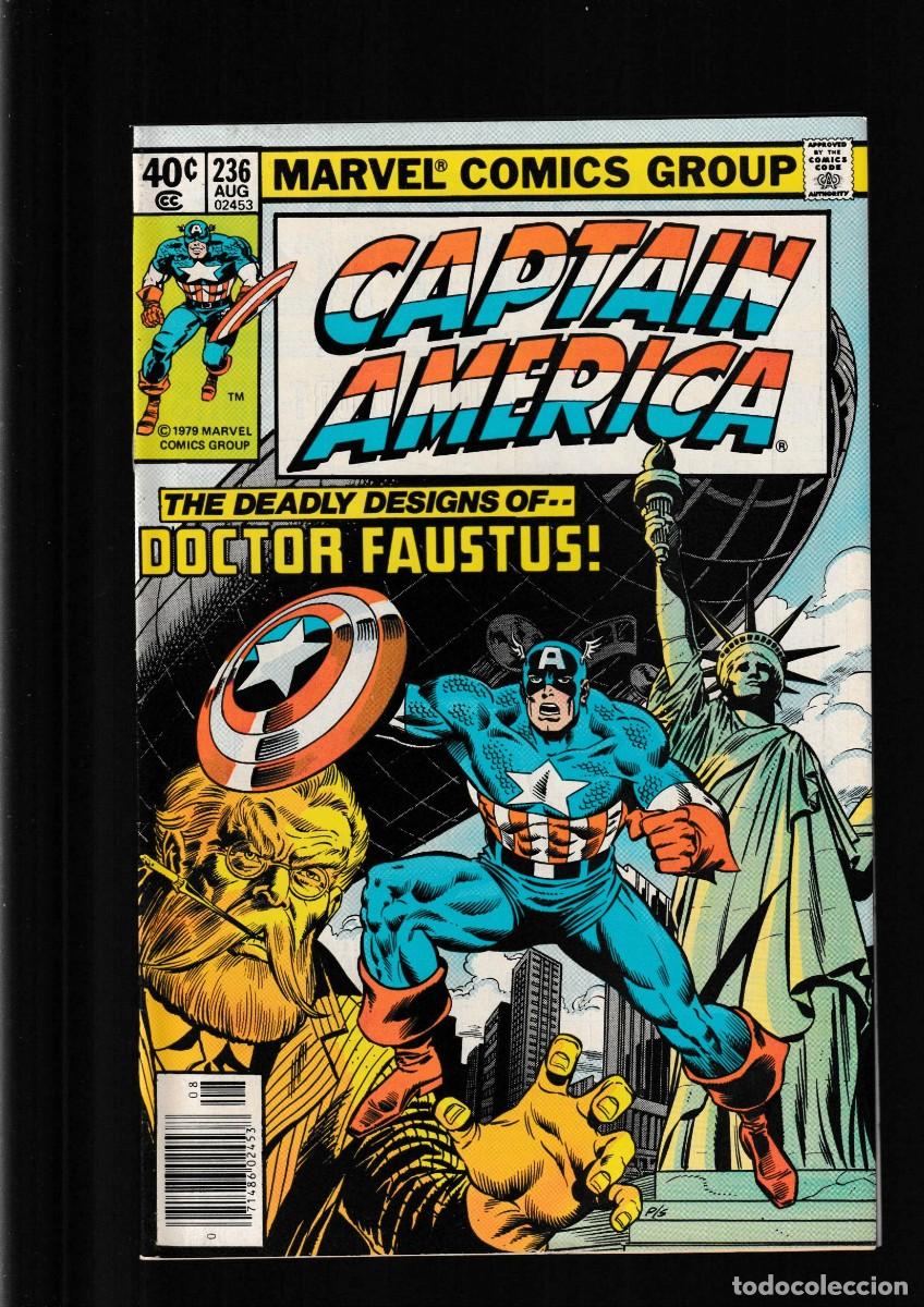 Comics: CAPTAIN AMERICA 236 - MARVEL 1979 FN/VFN / ROGER MCKENZIE & SAL BUSCEMA