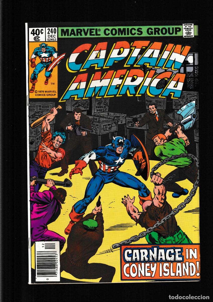 C&oacute;mics: CAPTAIN AMERICA 240 - MARVEL 1979 VFN - Foto 1