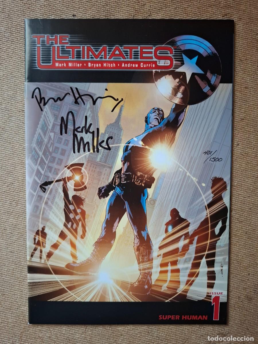 C&oacute;mics: The Ultimates 1 firmado por Mark Millar y Bryan Hitch