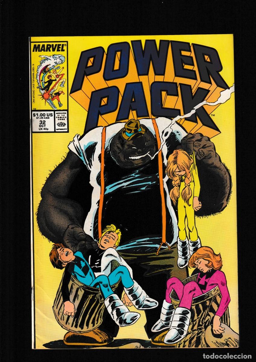 C&oacute;mics: POWER PACK 32 - MARVEL 1987 FN - Foto 1