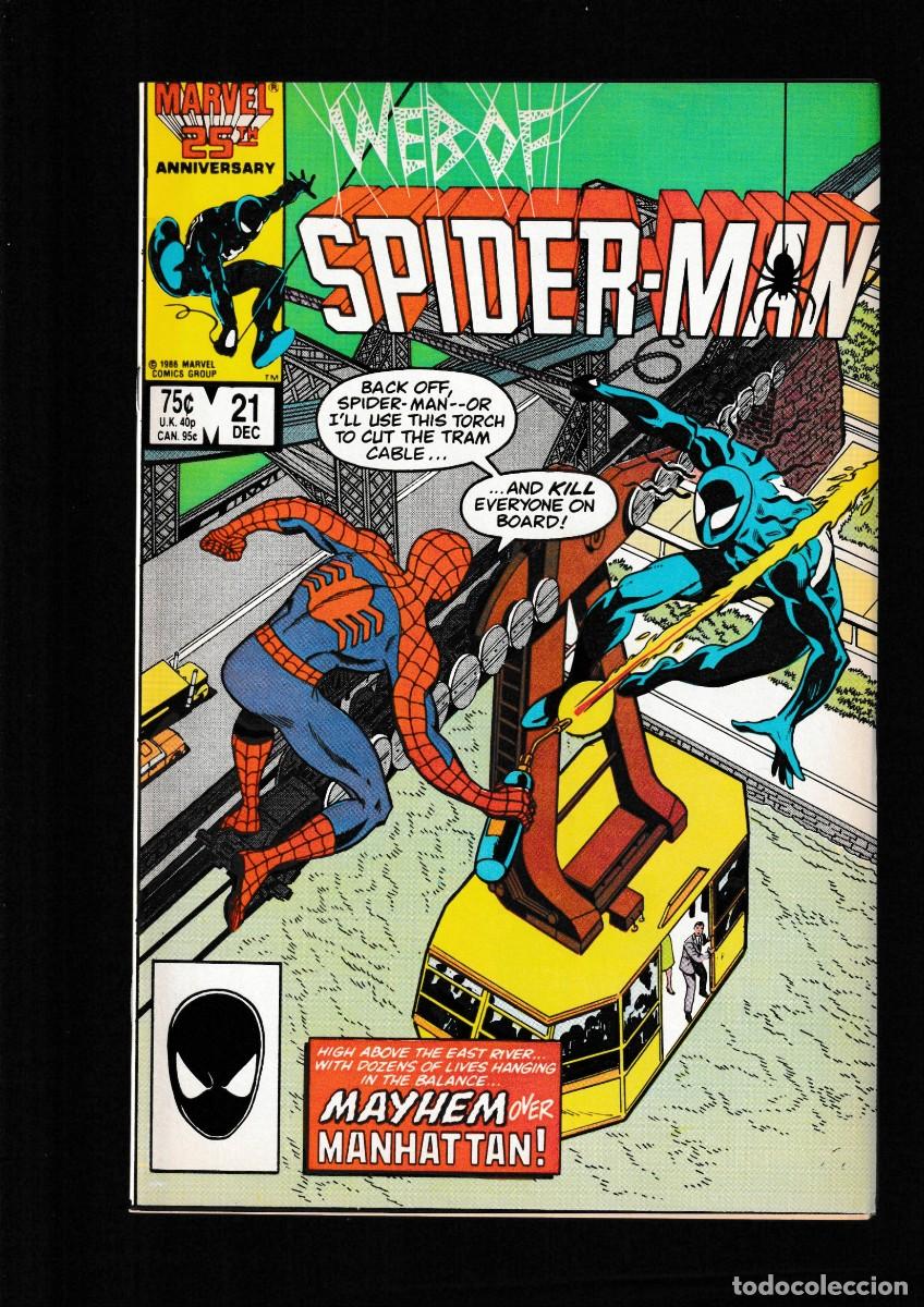 C&oacute;mics: WEB OF SPIDER-MAN 21 - MARVEL 1986 VFN