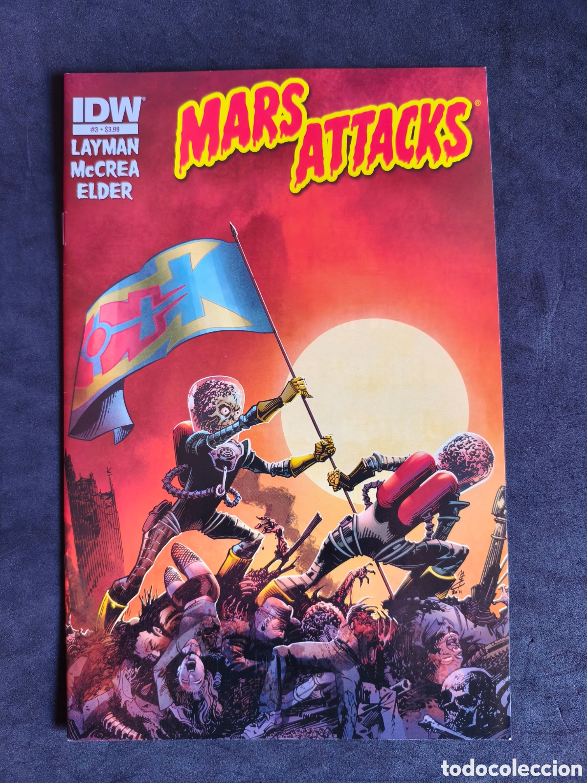C&oacute;mics: Mars Attacks #3 IDW comic USA