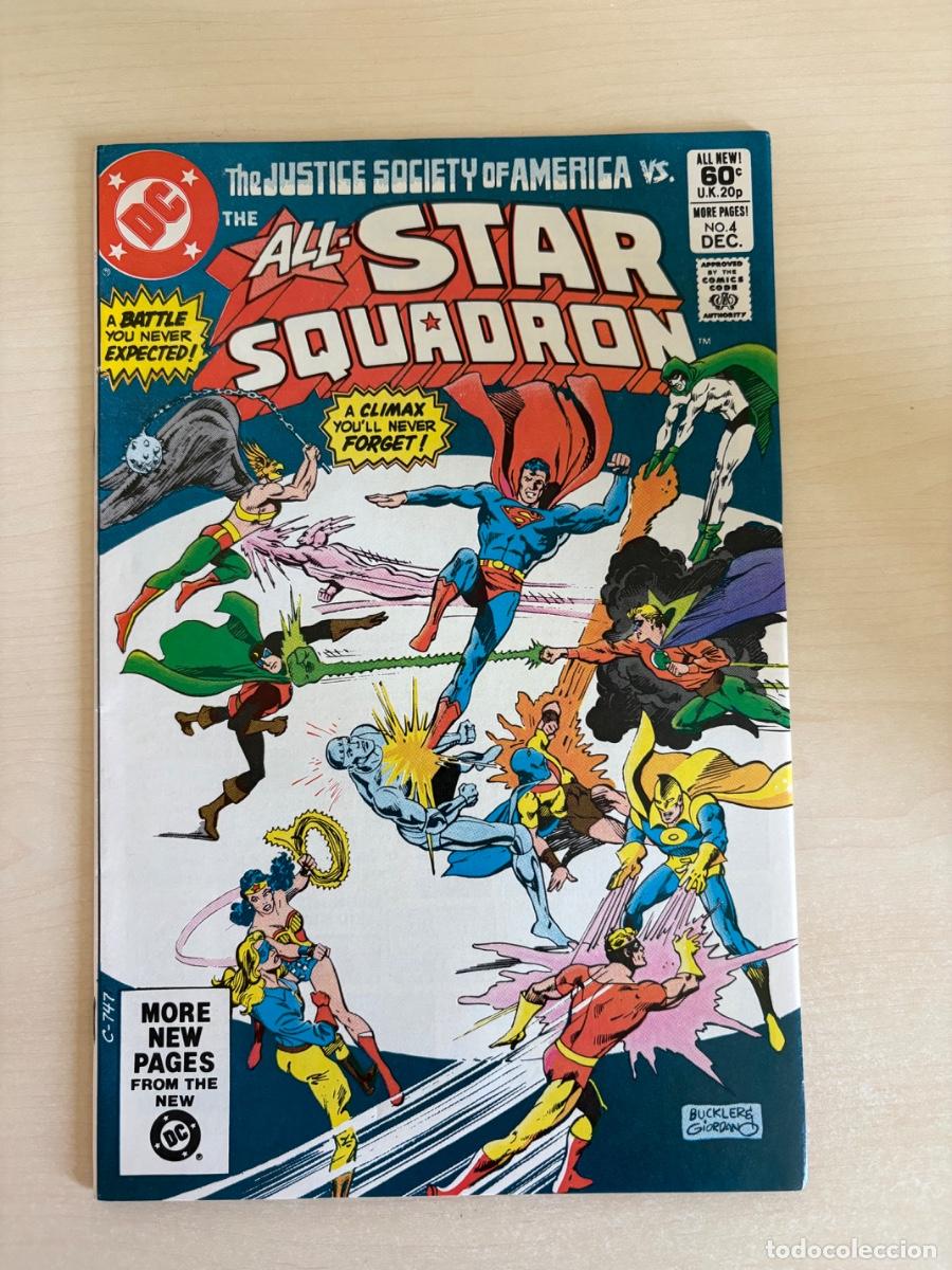 C&oacute;mics: All-Star Squadron #4 (DC Comics USA, 1981)