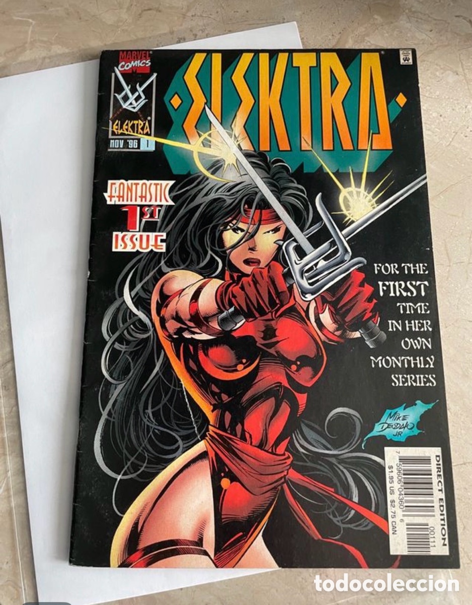 C&oacute;mics: Elektra 1 (1996) Marvel comic americano - Foto 4