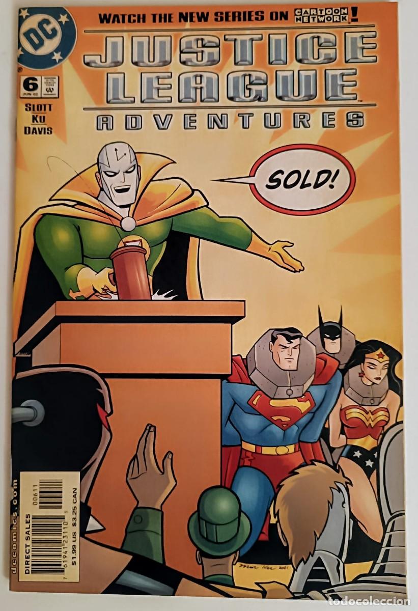 C&oacute;mics: Justice League Adventures #6 (2002) - Dan Slott Script - Flash Focus - DC US - Mint