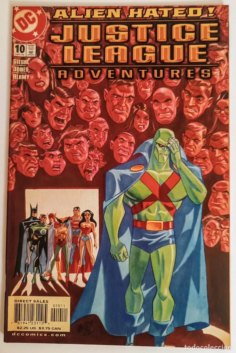 C&oacute;mics: Justice League Adventures #10 (2002) - Martian Manhunter Key Issue - Butch Guice Cover - DC US