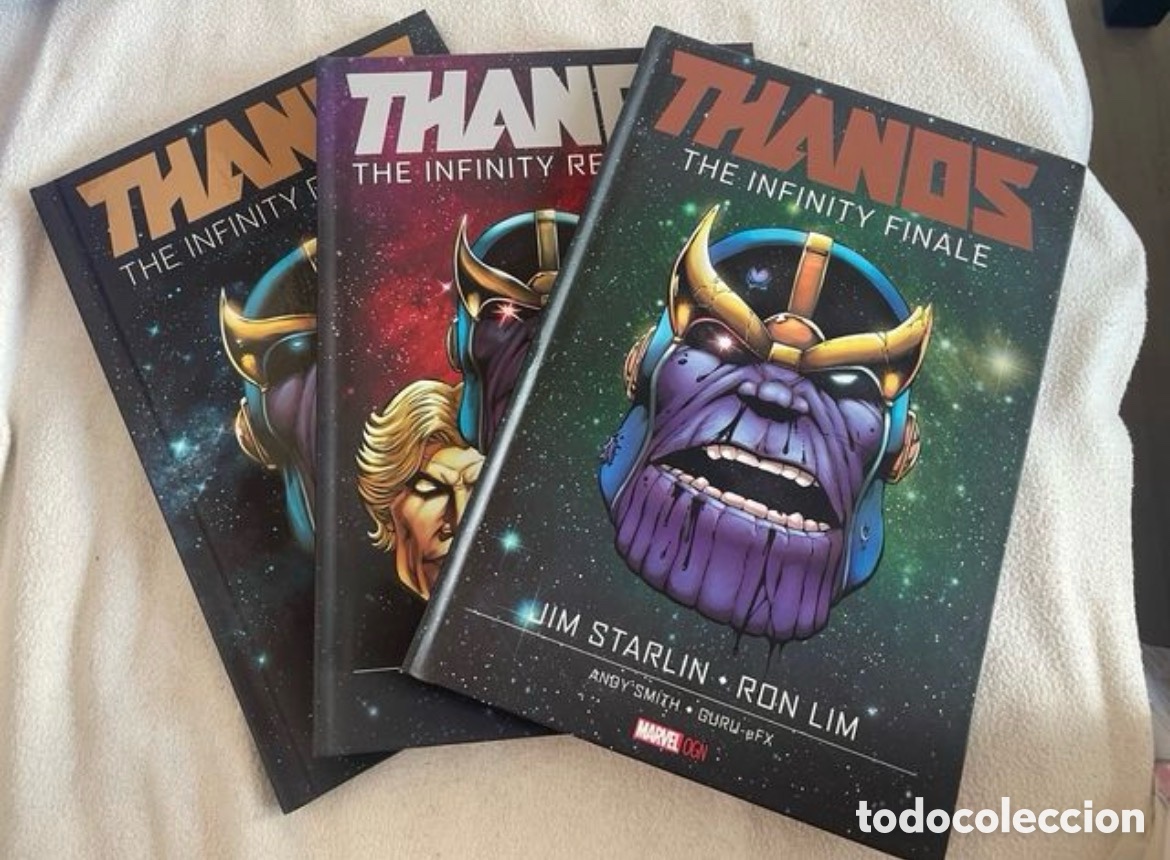 C&oacute;mics: Thanos Infinity - 7 Jim Starlin Thanos TPBs - Foto 3