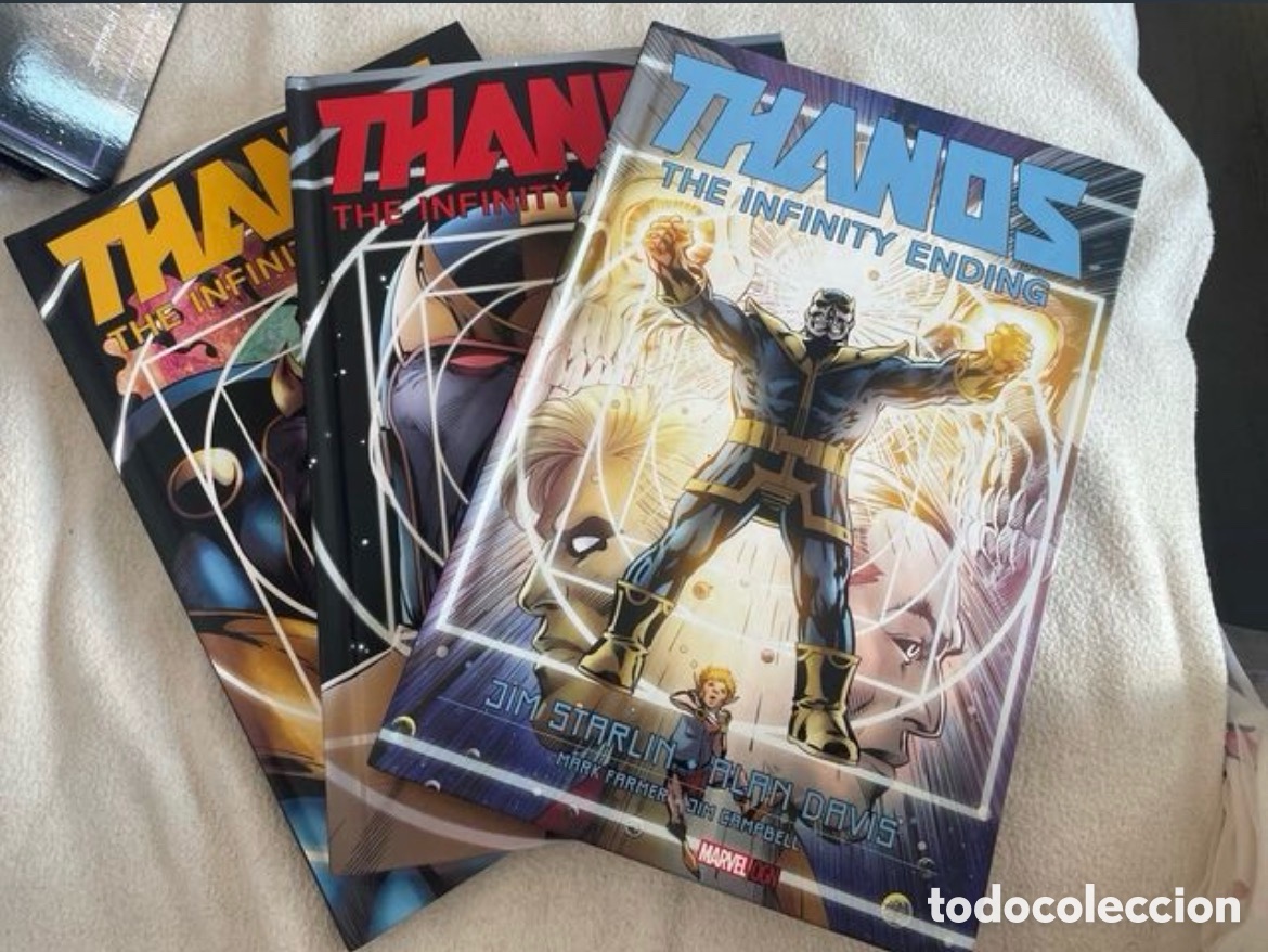 C&oacute;mics: Thanos Infinity - 7 Jim Starlin Thanos TPBs - Foto 4