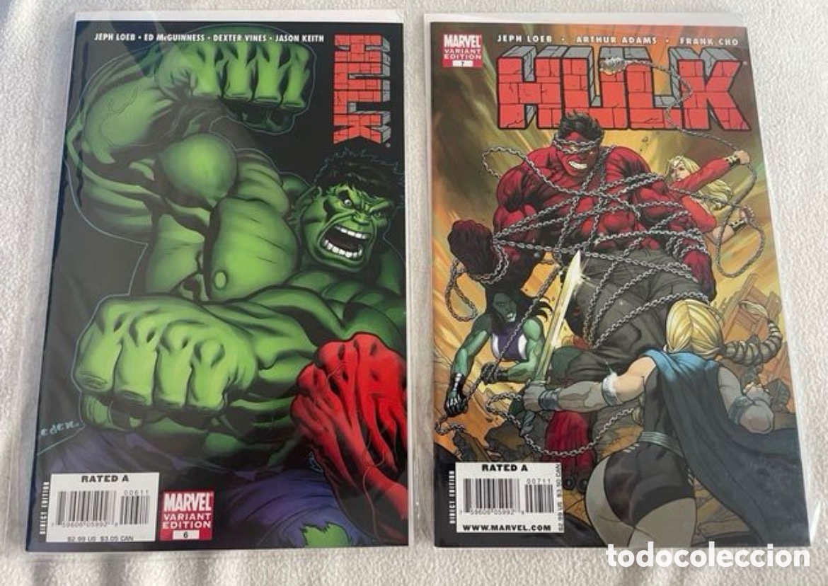 C&oacute;mics: 5 Hulk Red (Rulk) comics - Foto 3