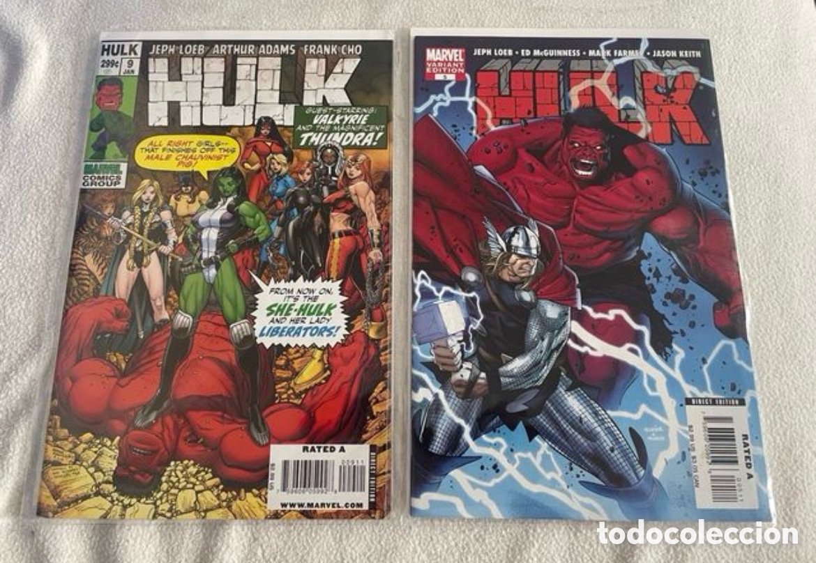 C&oacute;mics: 5 Hulk Red (Rulk) comics - Foto 4