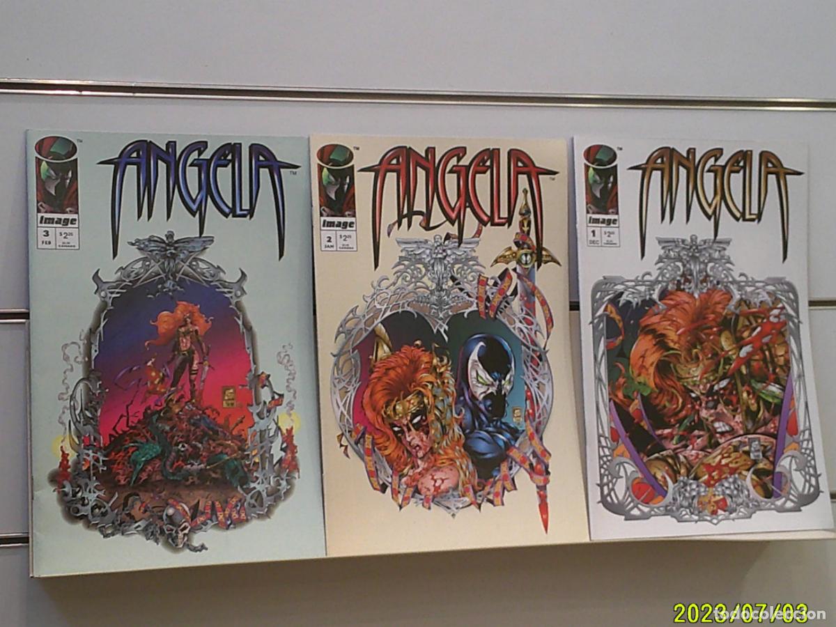 C&oacute;mics: ANGELA COMPLETA 3 NUMEROS - IMAGE COMICS 1994-95 EN INGLES