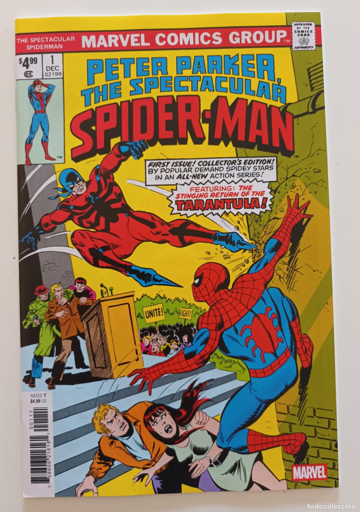 C&oacute;mics: Peter Parker, the Spectacular Spider-man n. 1. Facs&iacute;mil Usa, en ingl&eacute;s