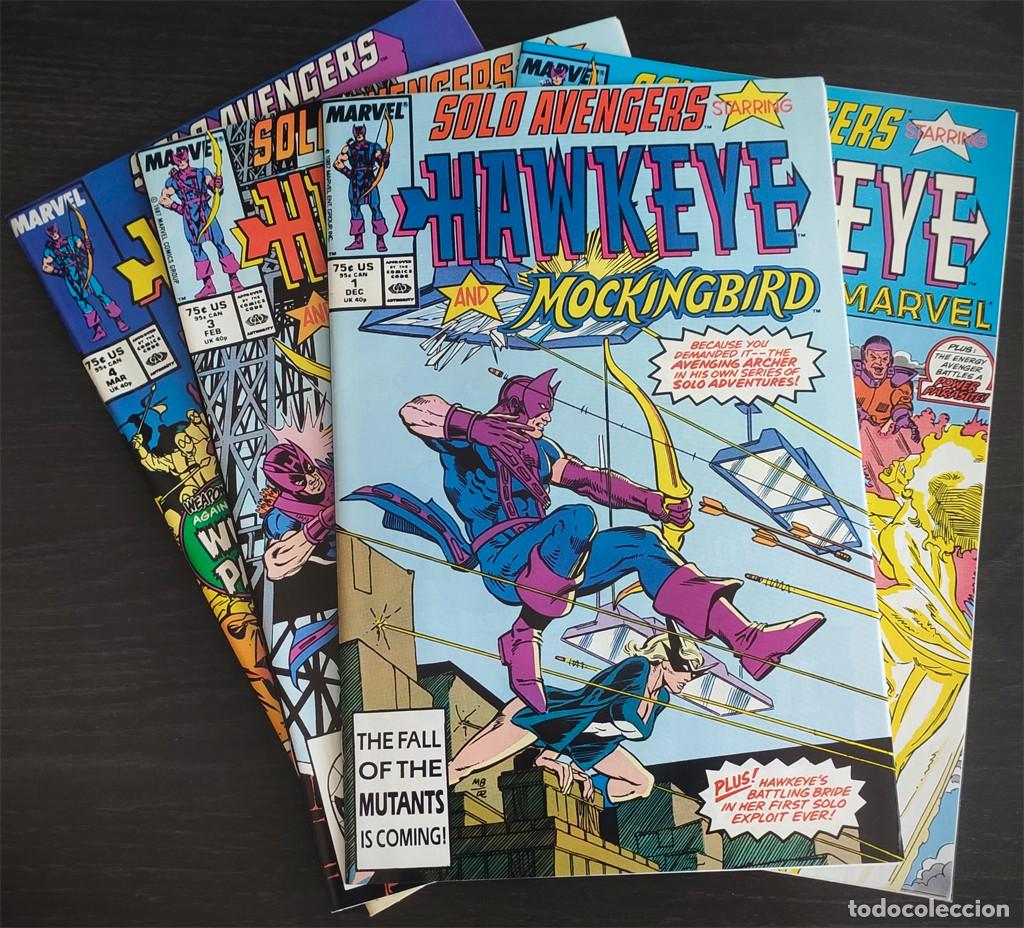C&oacute;mics: Solo Avengers #1-4 (1987)