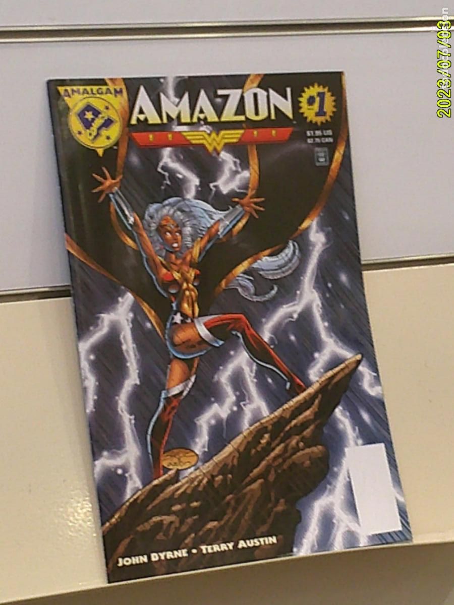 C&oacute;mics: AMAZON 1 APRIL 1996 DC - AMALGAM COMICS EN INGLES