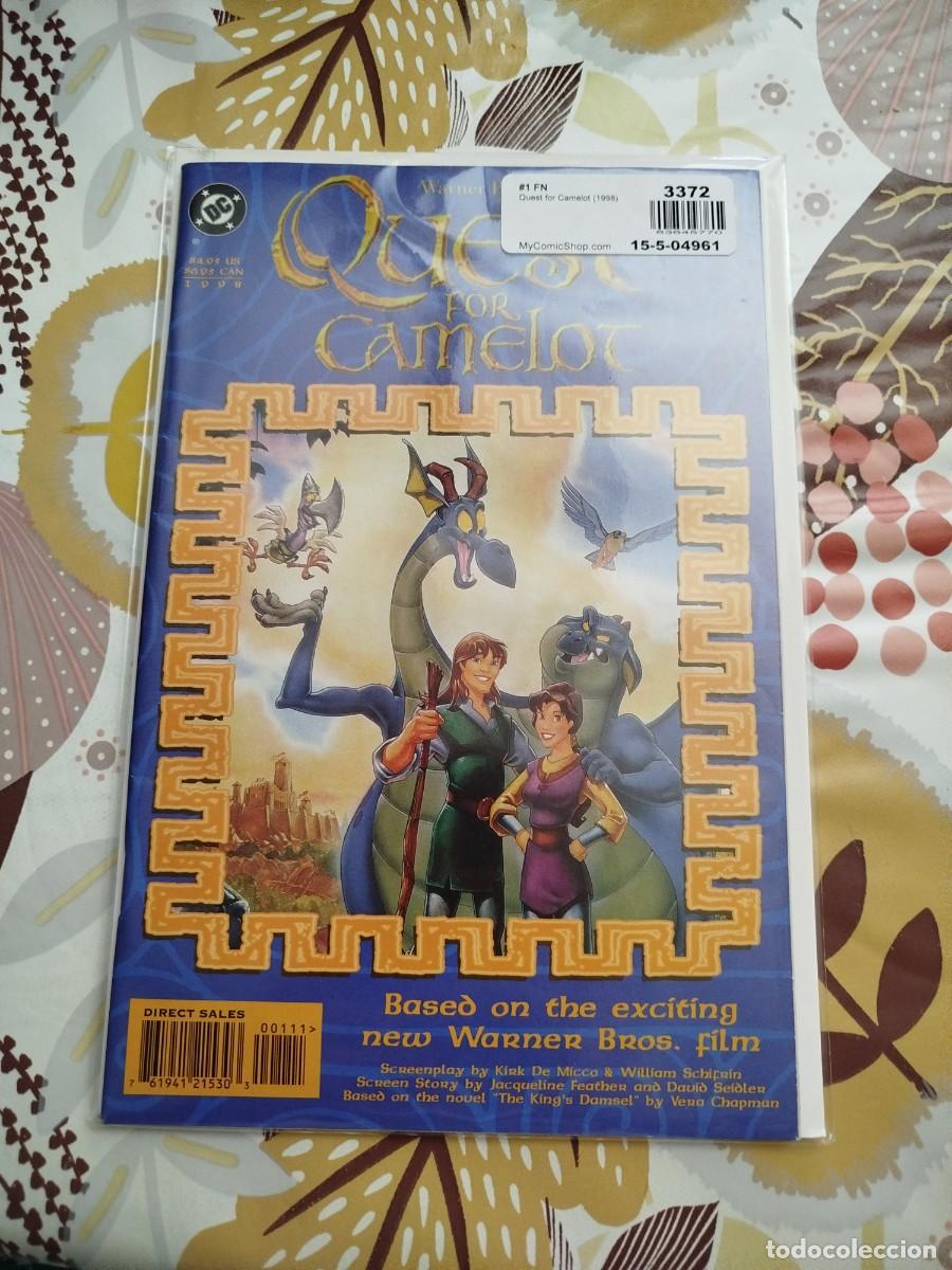 C&oacute;mics: Quest for Camelot. Edici&oacute;n usa
