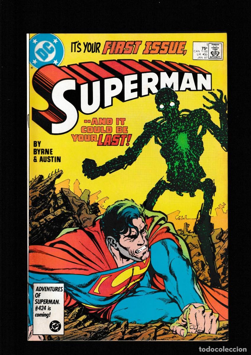 C&oacute;mics: SUPERMAN 1 - DC 1987 VFN / JOHN BYRNE - Foto 1