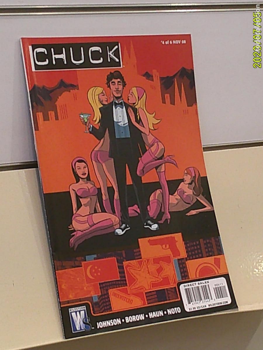 C&oacute;mics: CHUCK N&ordm; 4 OF 6 NOV 08 - WILDSTORM EN INGLES