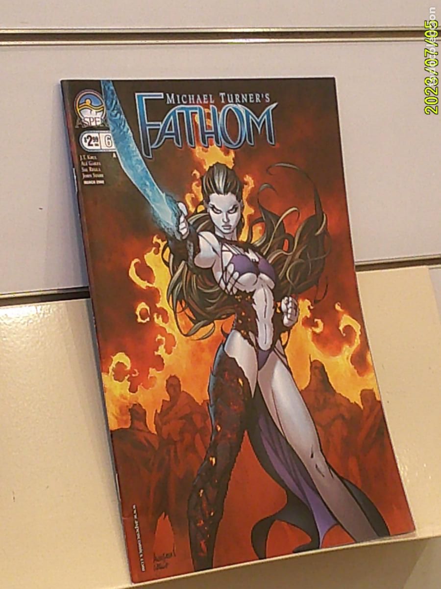 C&oacute;mics: MICHAEL TURNER'S FATHOM VOL. 3 N&ordm; 6 MARCH 2009 - ASPEN EN INGLES