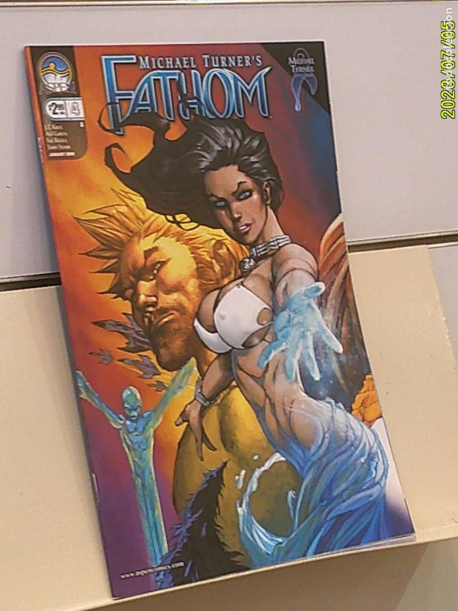 C&oacute;mics: MICHAEL TURNER'S FATHOM VOL. 3 N&ordm; 4 JANUARY 2009 - ASPEN EN INGLES