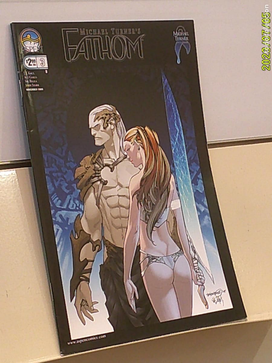 C&oacute;mics: MICHAEL TURNER'S FATHOM VOL. 3 N&ordm; 3 NOVEMBER 2008 - ASPEN EN INGLES