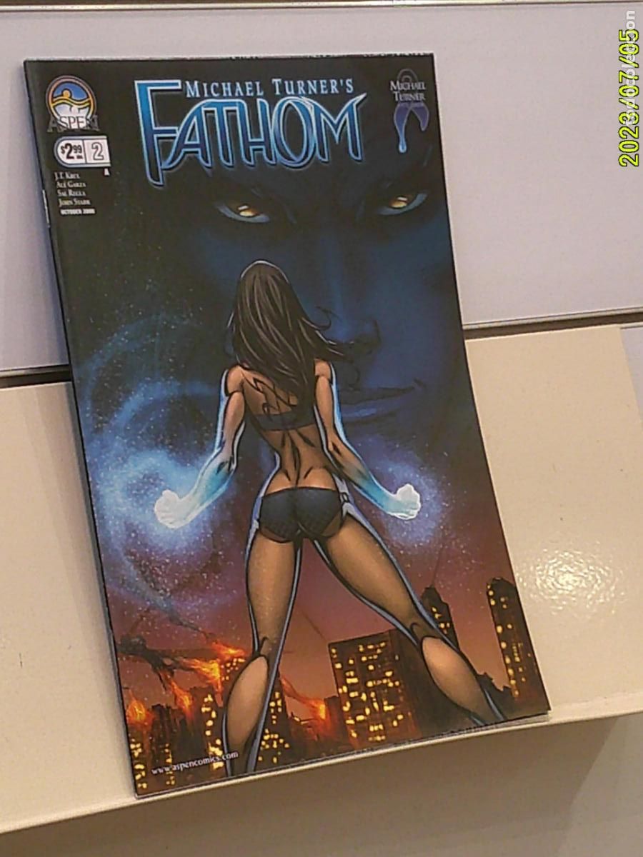C&oacute;mics: MICHAEL TURNER'S FATHOM VOL. 3 N&ordm; 2 OCTOBER 2008 - ASPEN EN INGLES