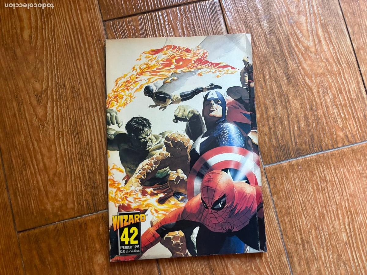 C&oacute;mics: Wizard n&ordm; 42 - Volume 1 - Alex Ross - The guide to comics - Incluye poster - En Ingl&eacute;s