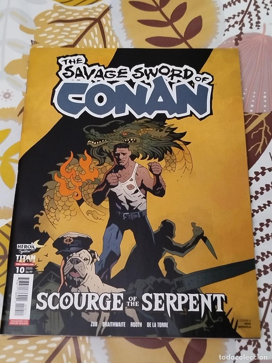 C&oacute;mics: The savage sword of Conan 10 usa. Titan