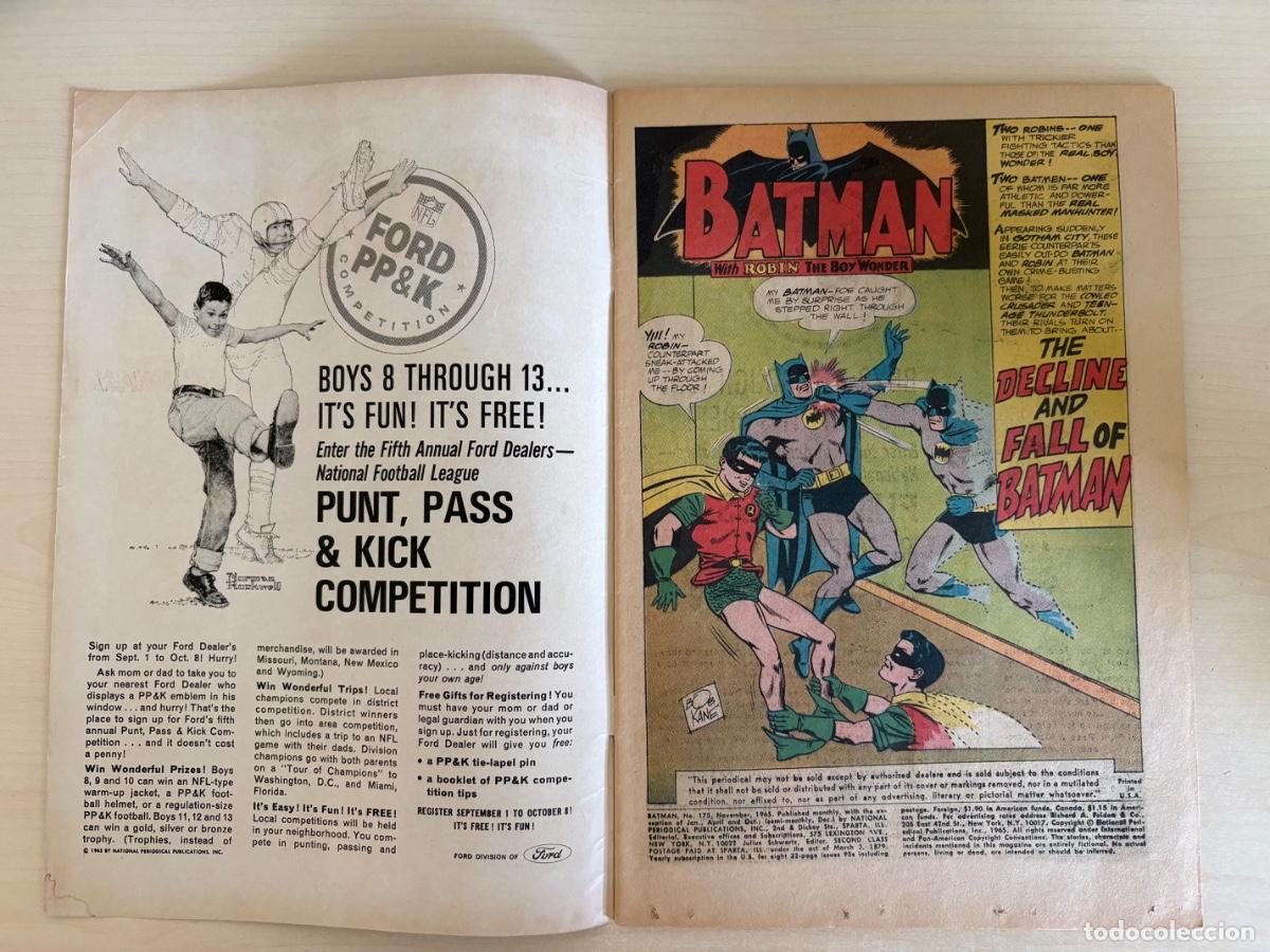 C&oacute;mics: Batman #175 (DC Comics USA, 1965) - Foto 2