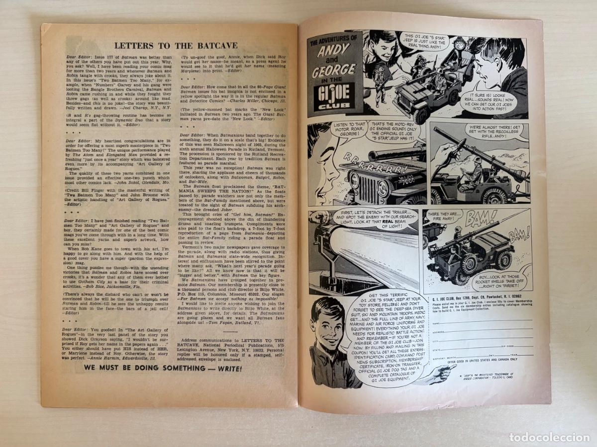 C&oacute;mics: Batman #180 (DC Comics USA, 1966) - Foto 3
