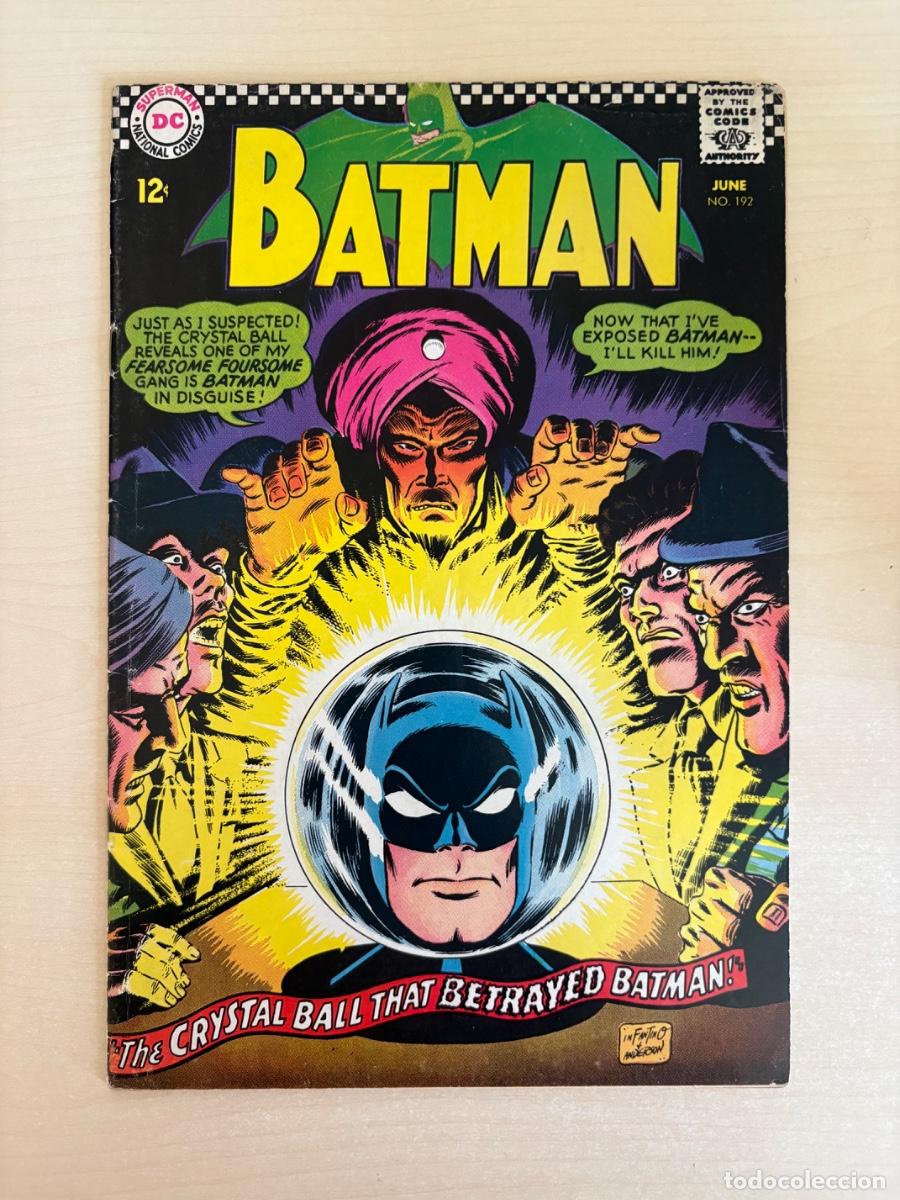 C&oacute;mics: Batman #192 (DC Comics USA, 1967)