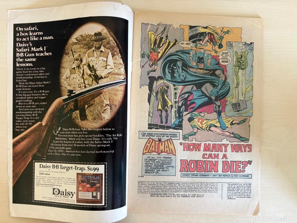 C&oacute;mics: Batman #246 (DC Comics USA, 1972) - Foto 2