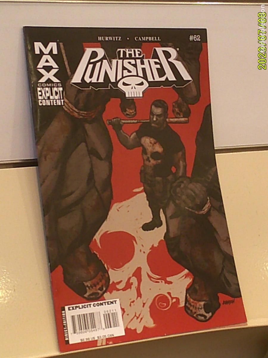 C&oacute;mics: PUNISHER N&ordm; 62 NOVEMBER 2008 - MARVEL EN INGLES