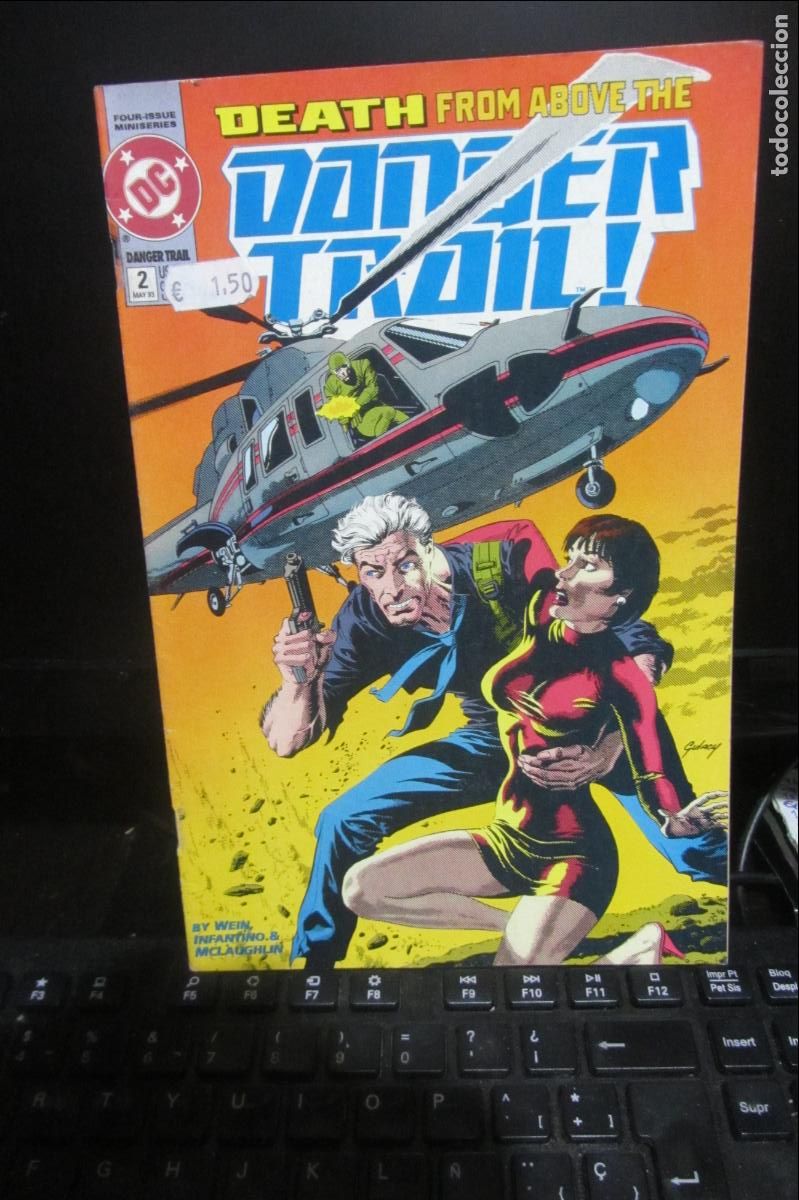 C&oacute;mics: DANGER TRAIL N&ordm; 2 DC COMICS original usa ARX192