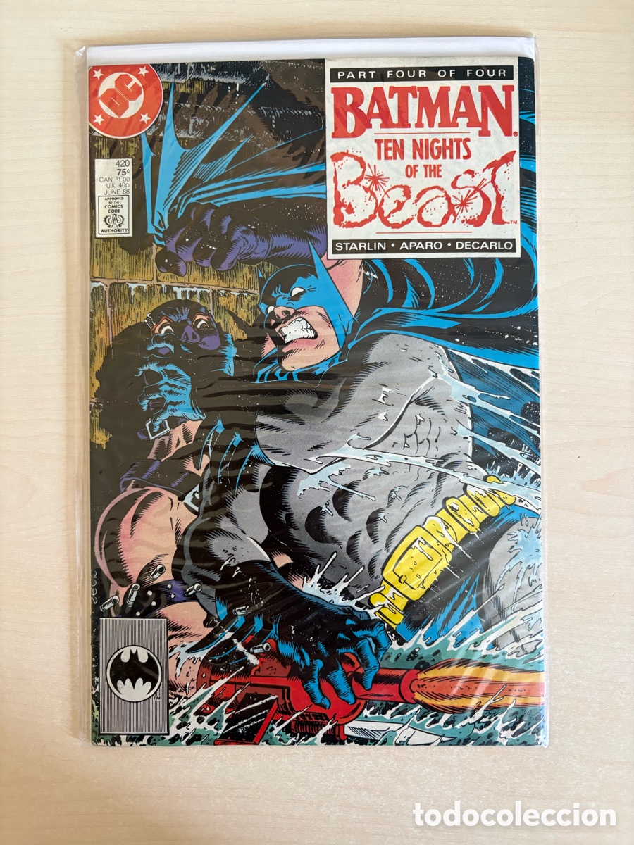 C&oacute;mics: Batman #420 (DC Comics USA, 1988)